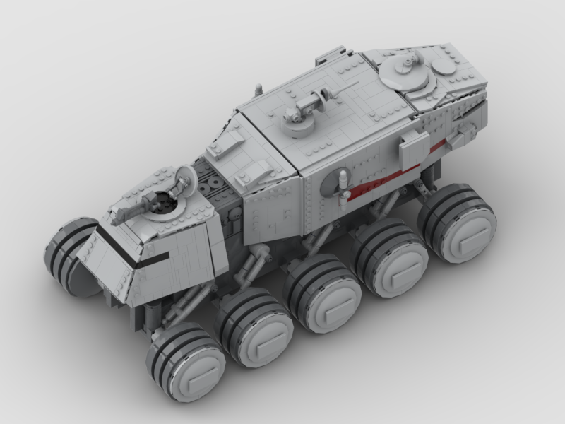 12306: UCS TURBO TANK HAVw A6 JUGGERNAUT TANK from REPUBLICBRICKS