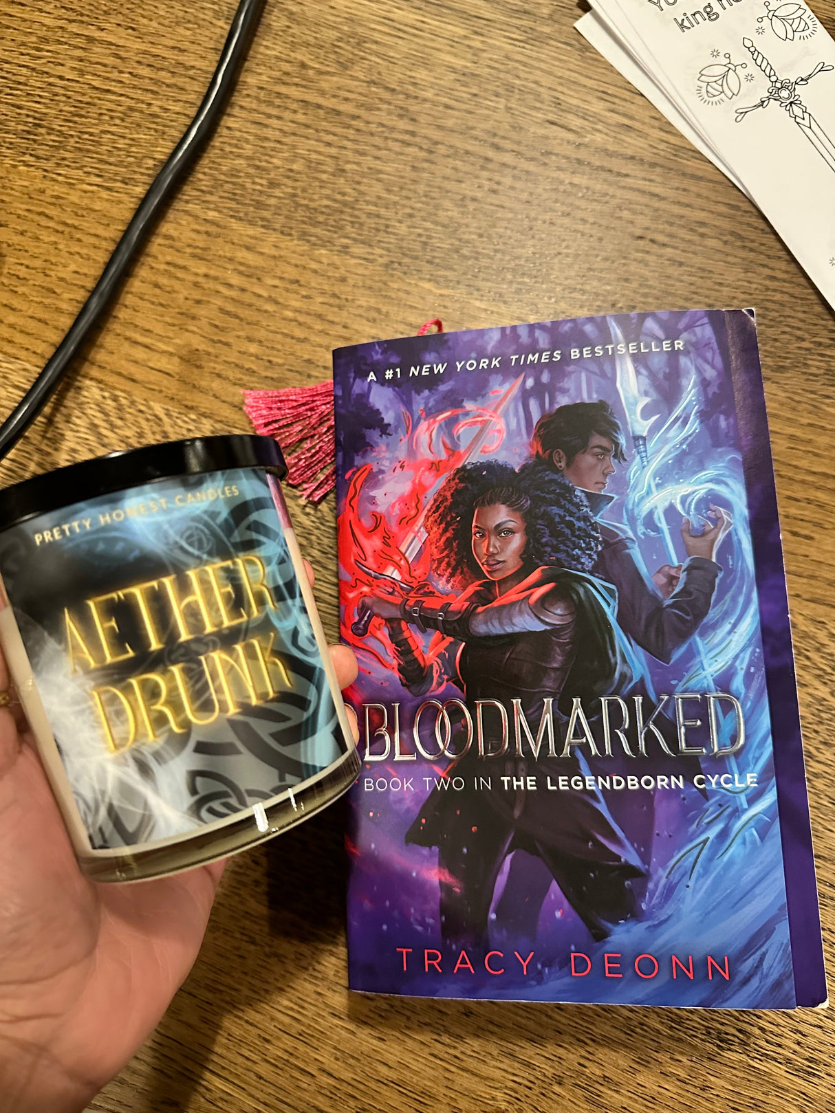 Aether Drunk - Legendborn Soy Candle from Pretty Honest Candles