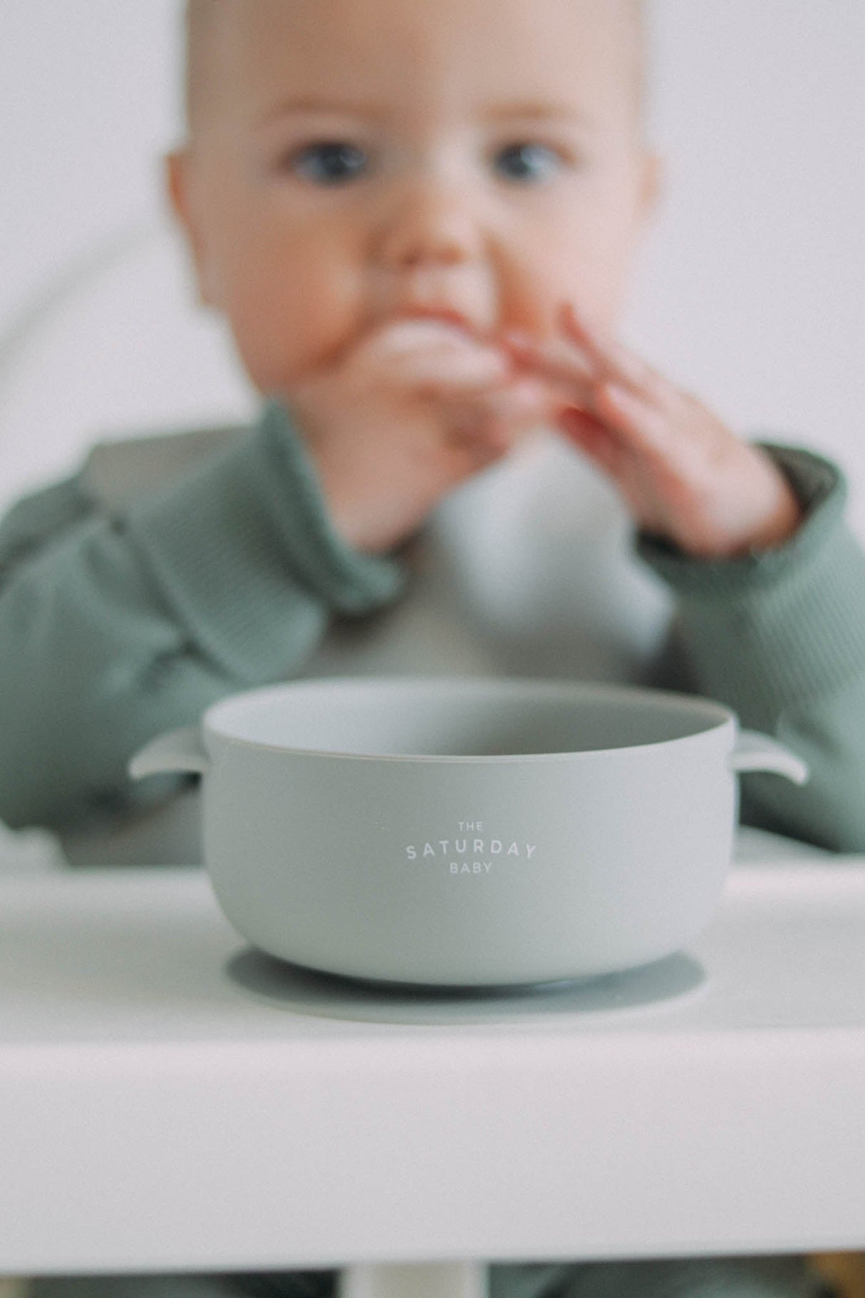 Sage Suction Bowl from The Saturday Baby