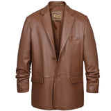 REED Men's Premium Lambskin Leather Blazer Sports Jacket (Imported) from Reed Leather