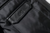 REED Men's Premium Leather Aviator Bomber Jacket - Imported from Reed Leather