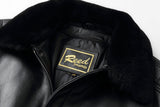 REED Men's Premium Leather Aviator Bomber Jacket - Imported from Reed Leather