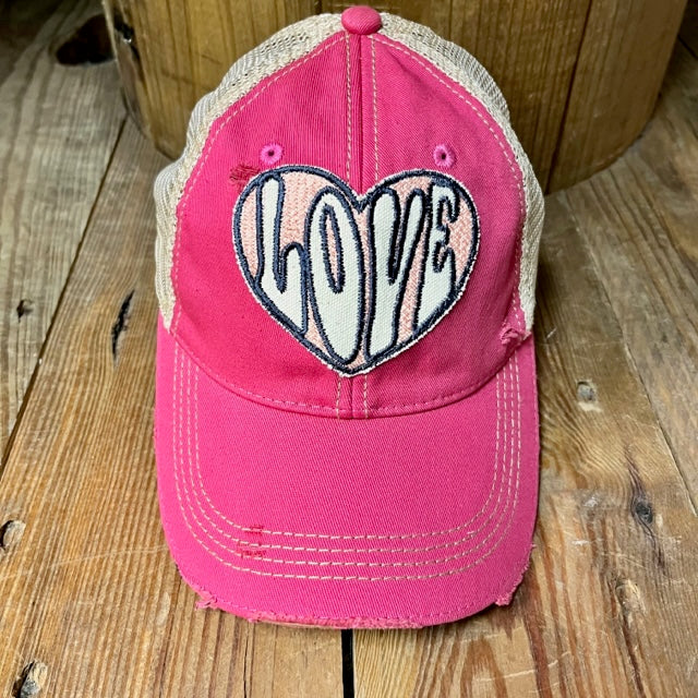 Love Hat on Pink from The Goat Stock