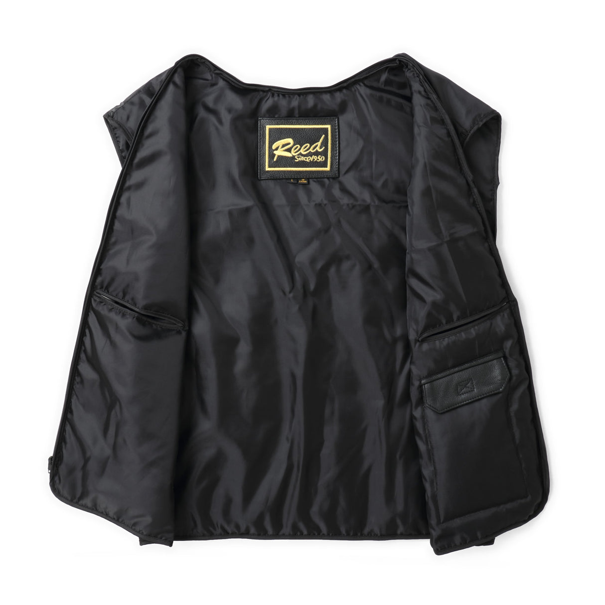 REED Men's Premium Leather Aviator Bomber Jacket - Imported from Reed Leather