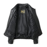 REED Men's American Style Bomber Genuine Leather Jacket - Imported from Reed Leather
