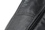 REED Men's American Style Bomber Genuine Leather Jacket - Imported from Reed Leather