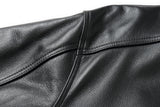 REED Men's American Style Bomber Genuine Leather Jacket - Imported from Reed Leather