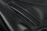 REED Men's American Style Bomber Genuine Leather Jacket - Imported from Reed Leather
