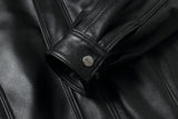 REED Men's American Style Bomber Genuine Leather Jacket - Imported from Reed Leather
