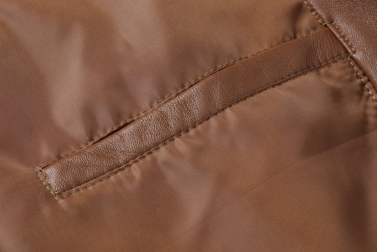 REED Men's Premium Lambskin Leather Blazer Sports Jacket (Imported) from Reed Leather