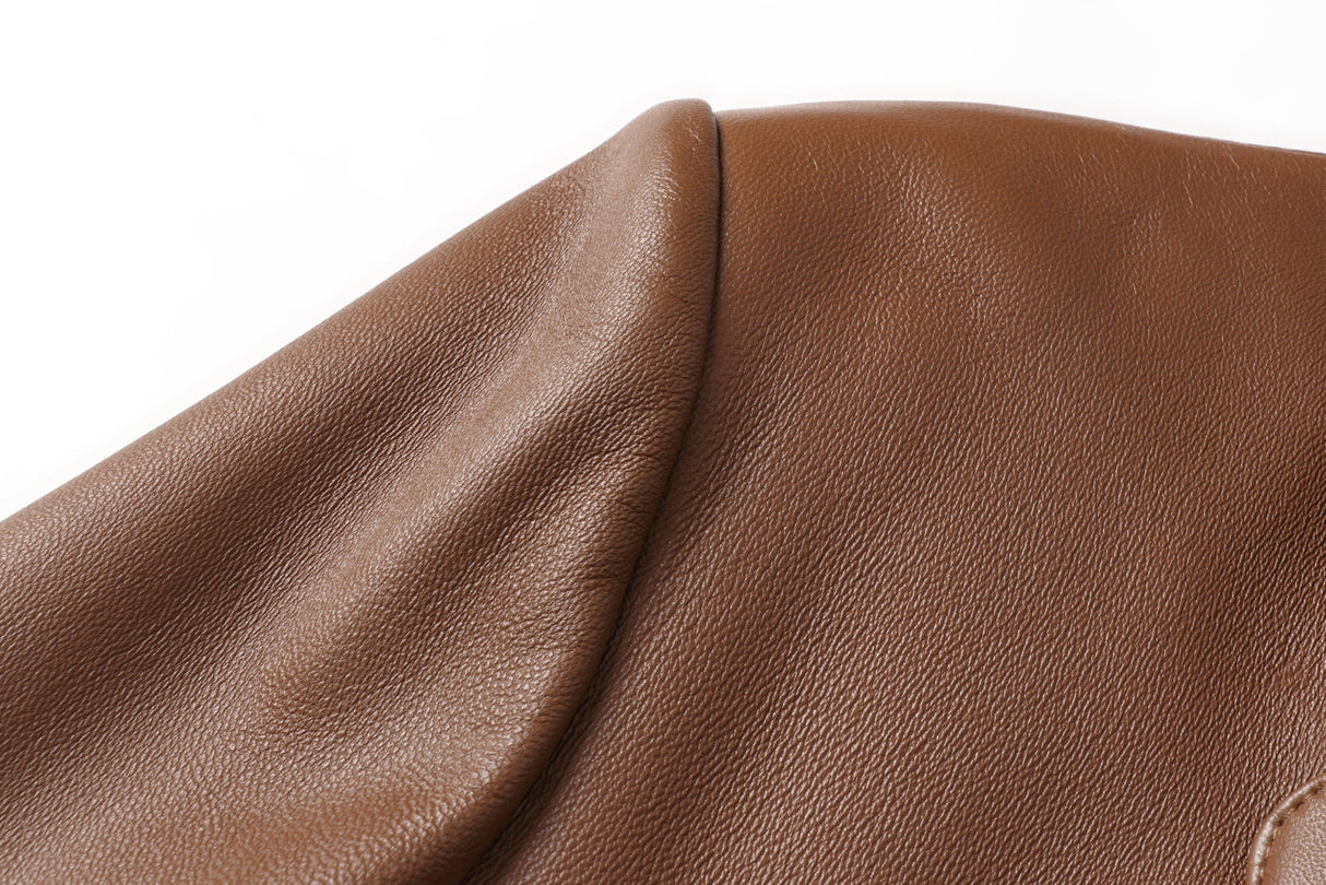 REED Men's Premium Lambskin Leather Blazer Sports Jacket (Imported) from Reed Leather