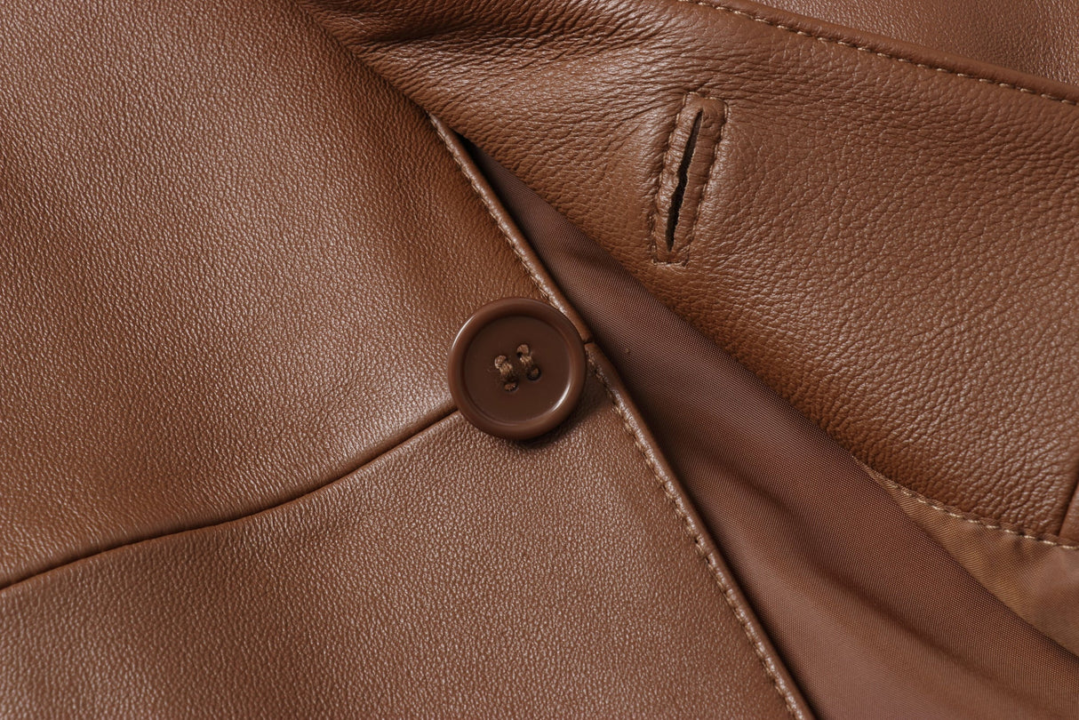 REED Men's Premium Lambskin Leather Blazer Sports Jacket (Imported) from Reed Leather