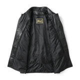 REED EST. 1950 Men's Jacket Genuine Lambskin Leather Four Button Car Coat - Imported from Reed Leather