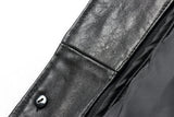 REED EST. 1950 Men's Jacket Genuine Lambskin Leather Four Button Car Coat - Imported from Reed Leather