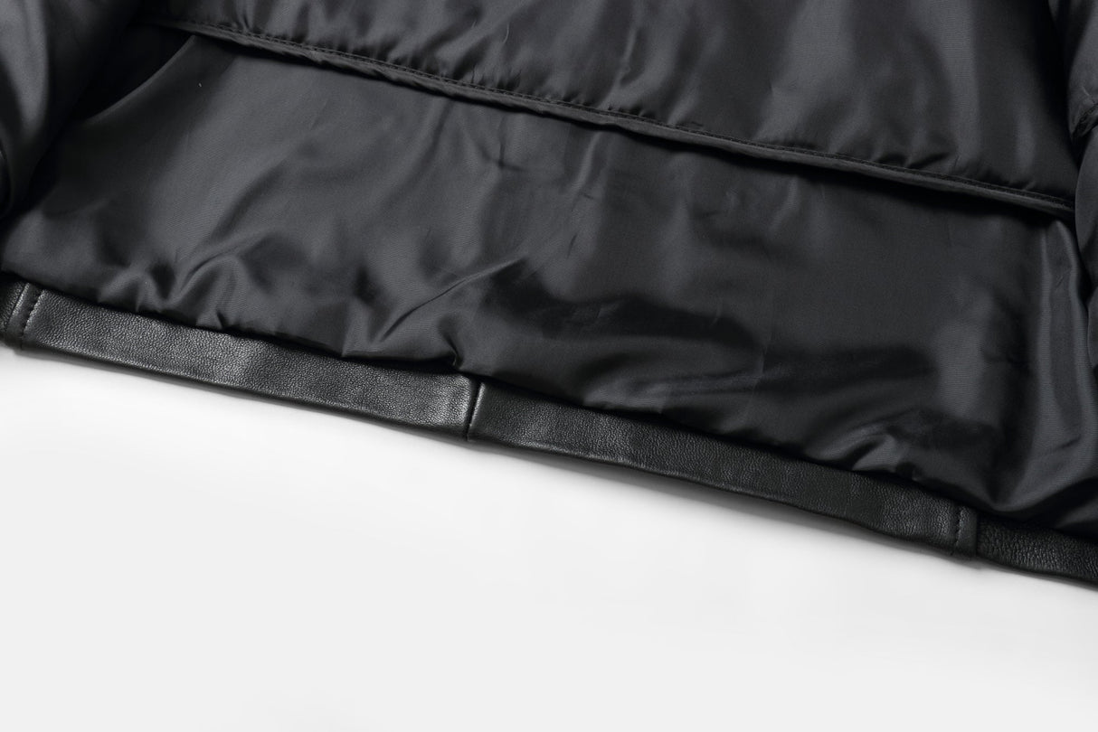 REED EST. 1950 Men's Jacket Genuine Lambskin Leather Four Button Car Coat - Imported from Reed Leather
