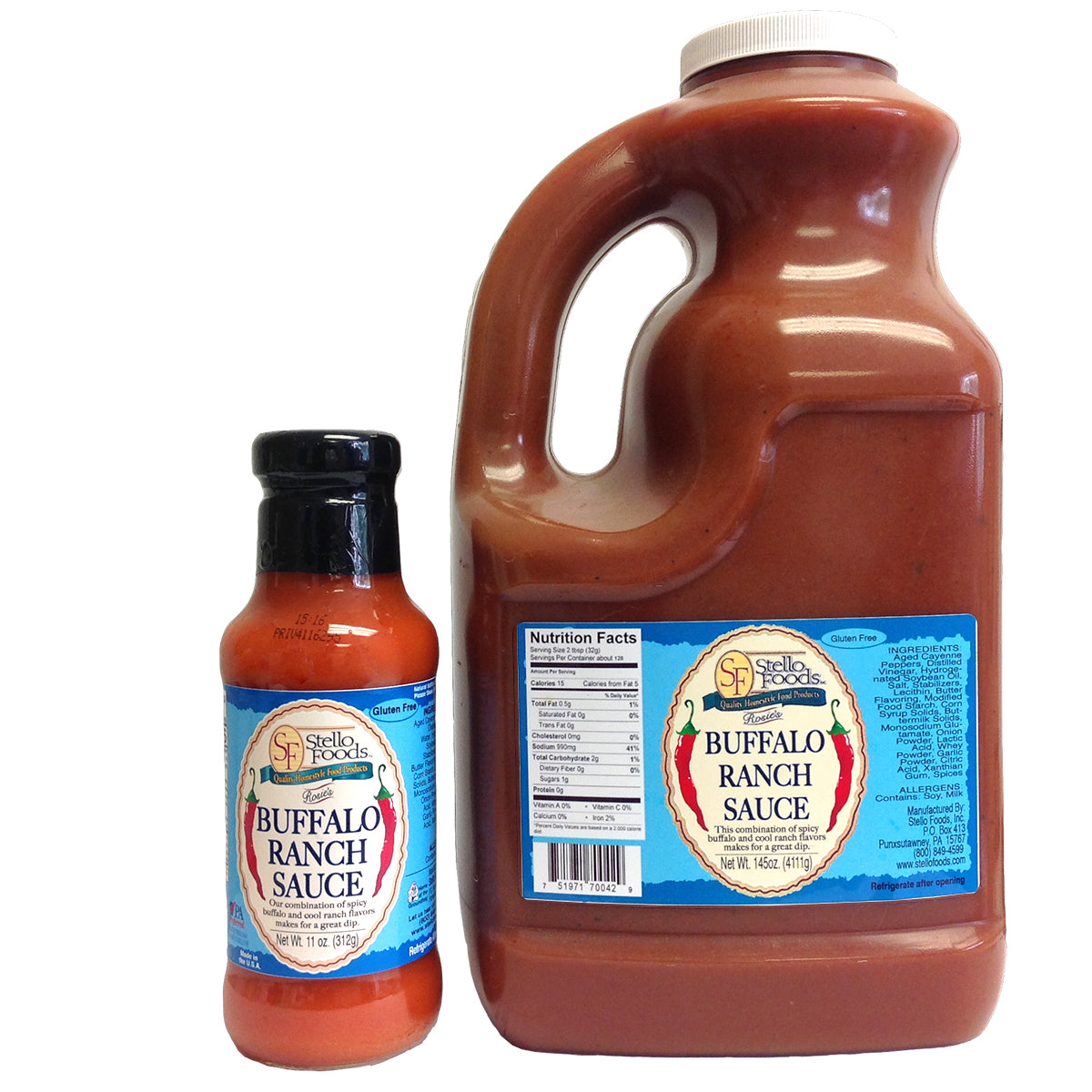 Stello Foods - Rosie's Buffalo Ranch Wing Sauce 150 oz from Stello Foods