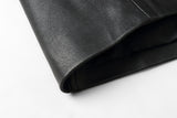 REED EST. 1950 Men's Jacket Genuine Lambskin Leather Four Button Car Coat - Imported from Reed Leather