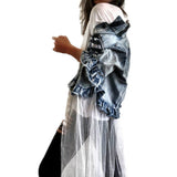 'ART?' DENIM JACKET from Wren + Glory