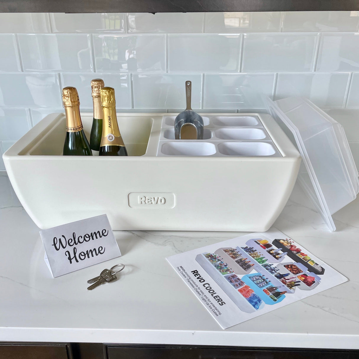 Dubler Party Cooler™ | Polar White