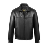 REED Men's New Zealand Lambskin Leather Jacket - Imported from Reed Leather