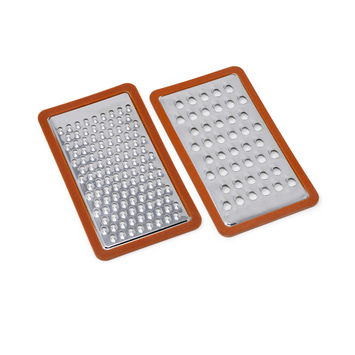 Stainless Steel Graters or Shredders, 2 Pack for 4 Tray Bamboo Cutting Board from ecozoi