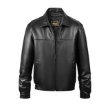 REED Men's New Zealand Lambskin Leather Jacket - Imported from Reed Leather