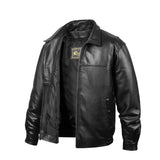 REED Men's New Zealand Lambskin Leather Jacket - Imported from Reed Leather
