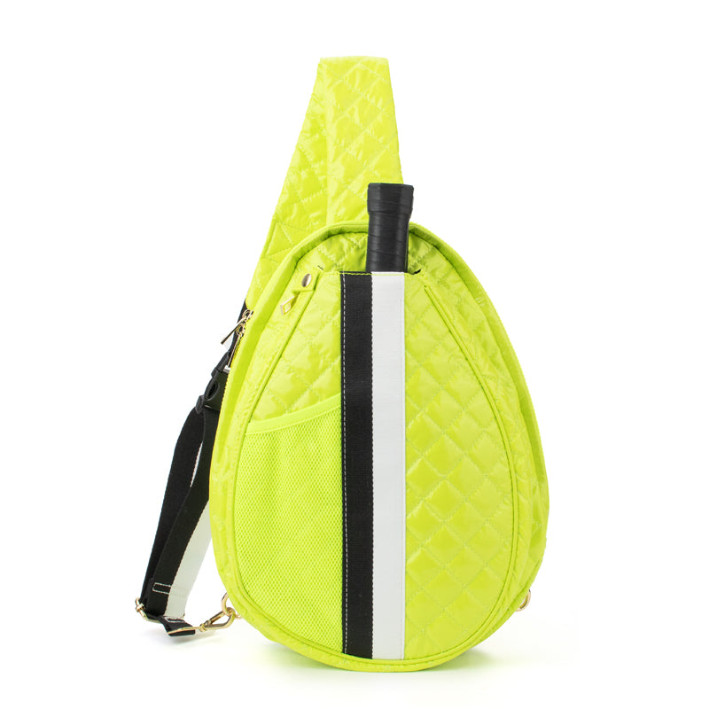 The Brooklyn | Pickleball Puffer Sling Bag from Babs+Birdie