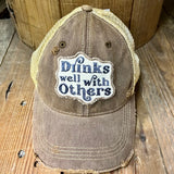 Drinks Well With Others Hat From The Goat Stock