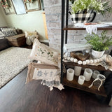 Botanical Panel: Basil, Mother's Day Rosemary, Oregano, Dill Spring, Neutral Summer; SAGE GARDEN HERBS From PillowPanels