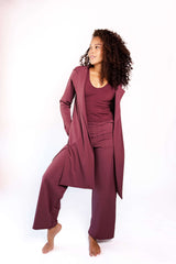 Ultimate Trouser - Maroon from Yoga Democracy