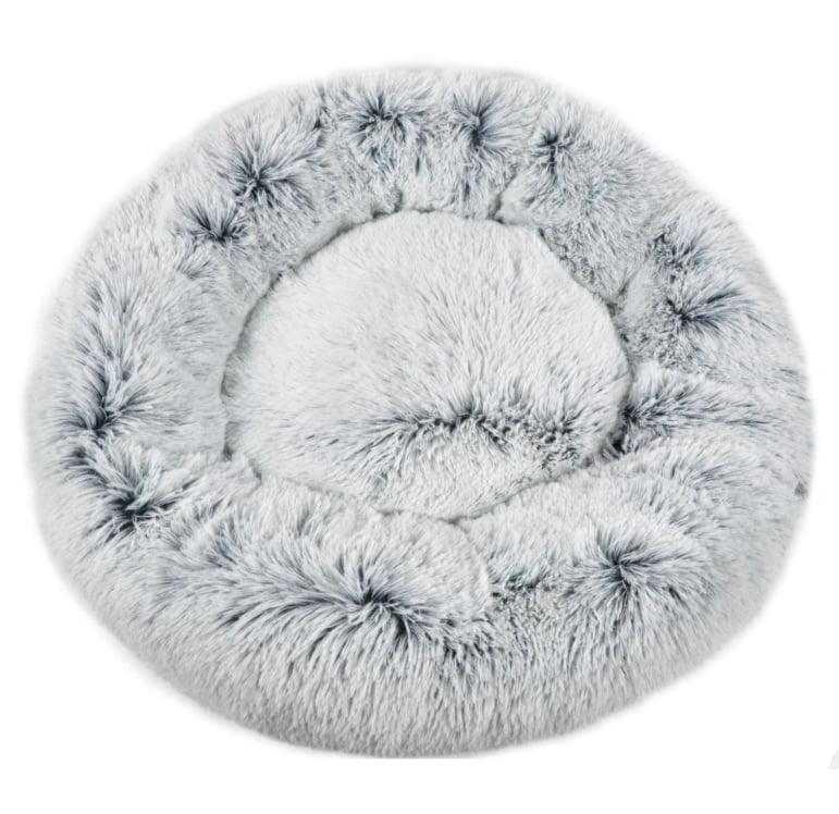 Mr. Peanut's 28" OrthoPlush® Pet Bed - Snowflake White Two Tone from Mr. Peanut's Pet Carriers