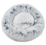 Mr. Peanut's 28" OrthoPlush® Pet Bed - Snowflake White Two Tone from Mr. Peanut's Pet Carriers