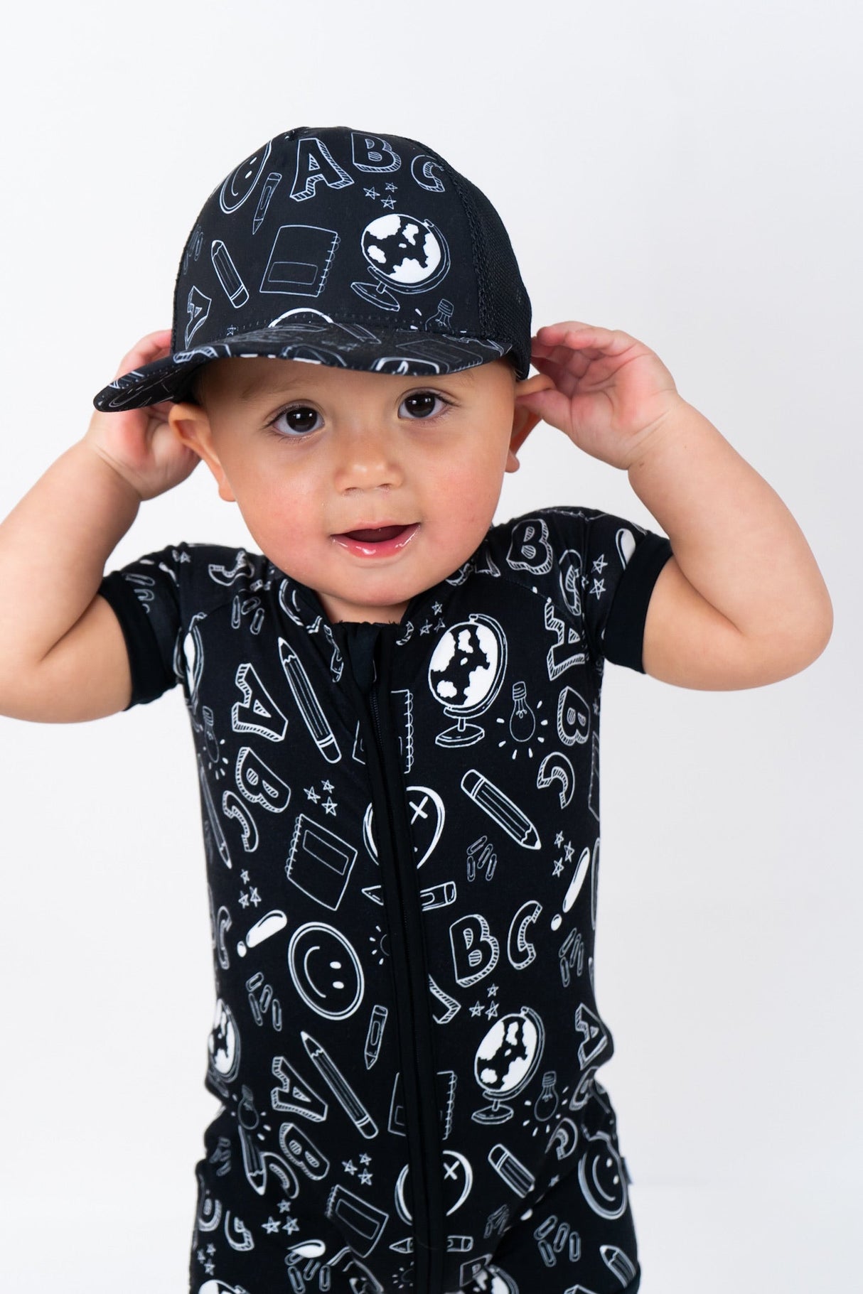 CHALK ABOUT SCHOOL DREAM TRUCKER HAT from DREAM BIG LITTLE CO