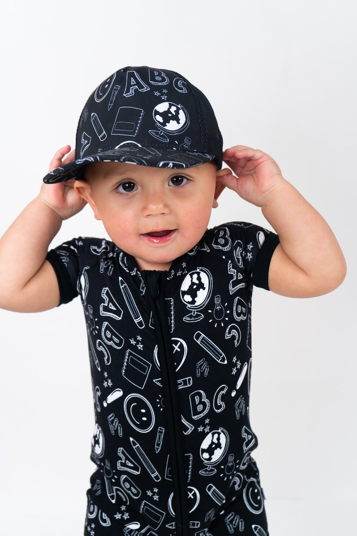 CHALK ABOUT SCHOOL DREAM TRUCKER HAT from DREAM BIG LITTLE CO