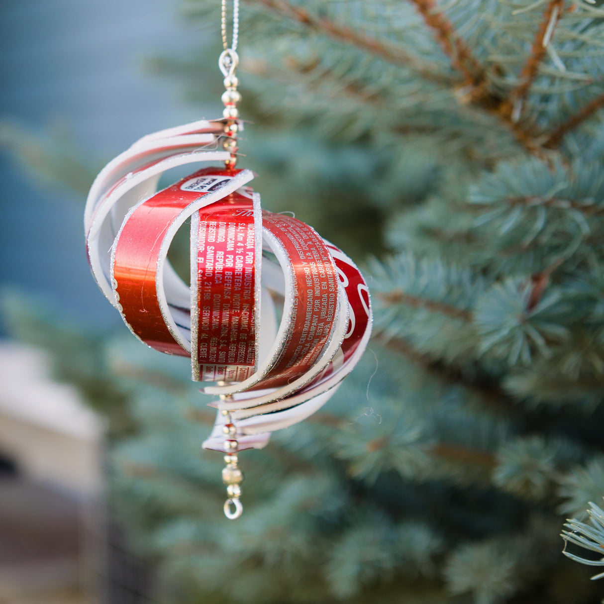 Recycled Spiral Ornament from Upavim Crafts