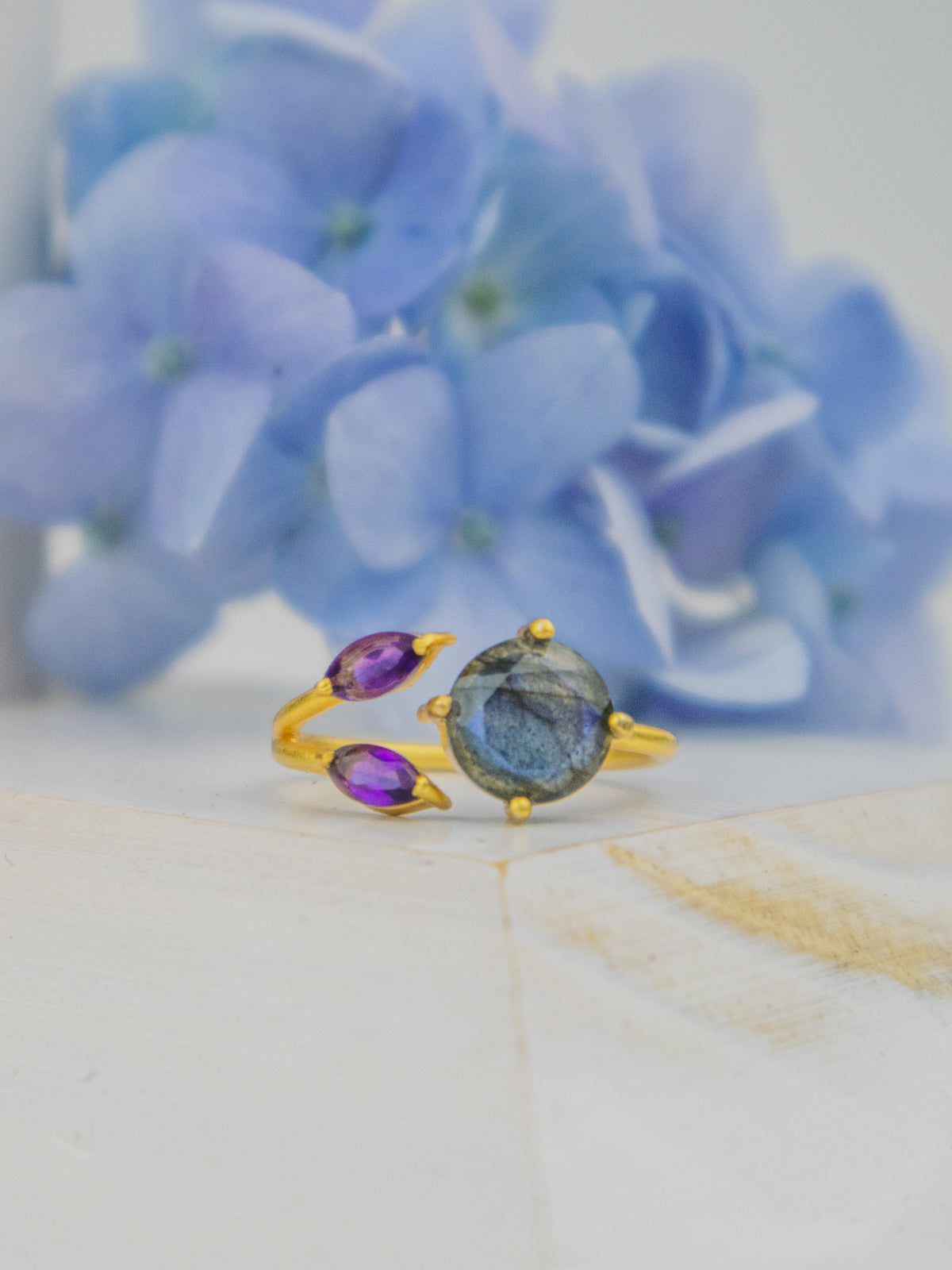 The Bloom Ring - Gold from Ash & Rose