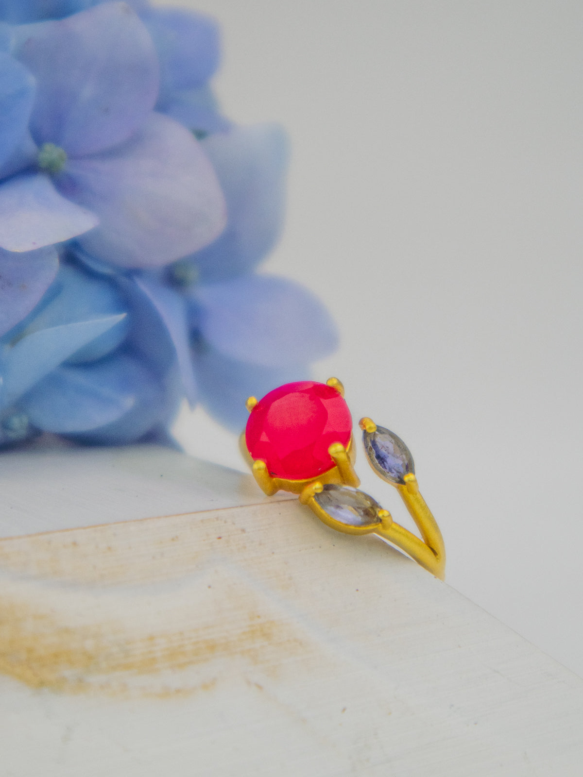 The Bloom Ring - Gold from Ash & Rose