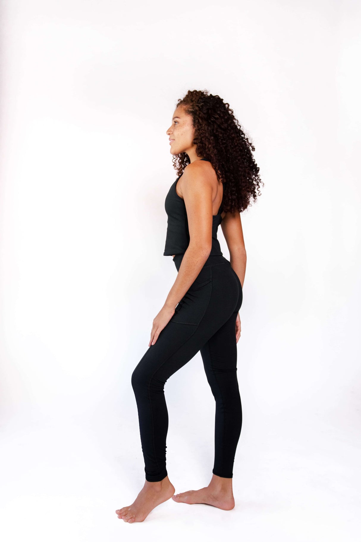 Nonstop Legging - Jet Black from Yoga Democracy