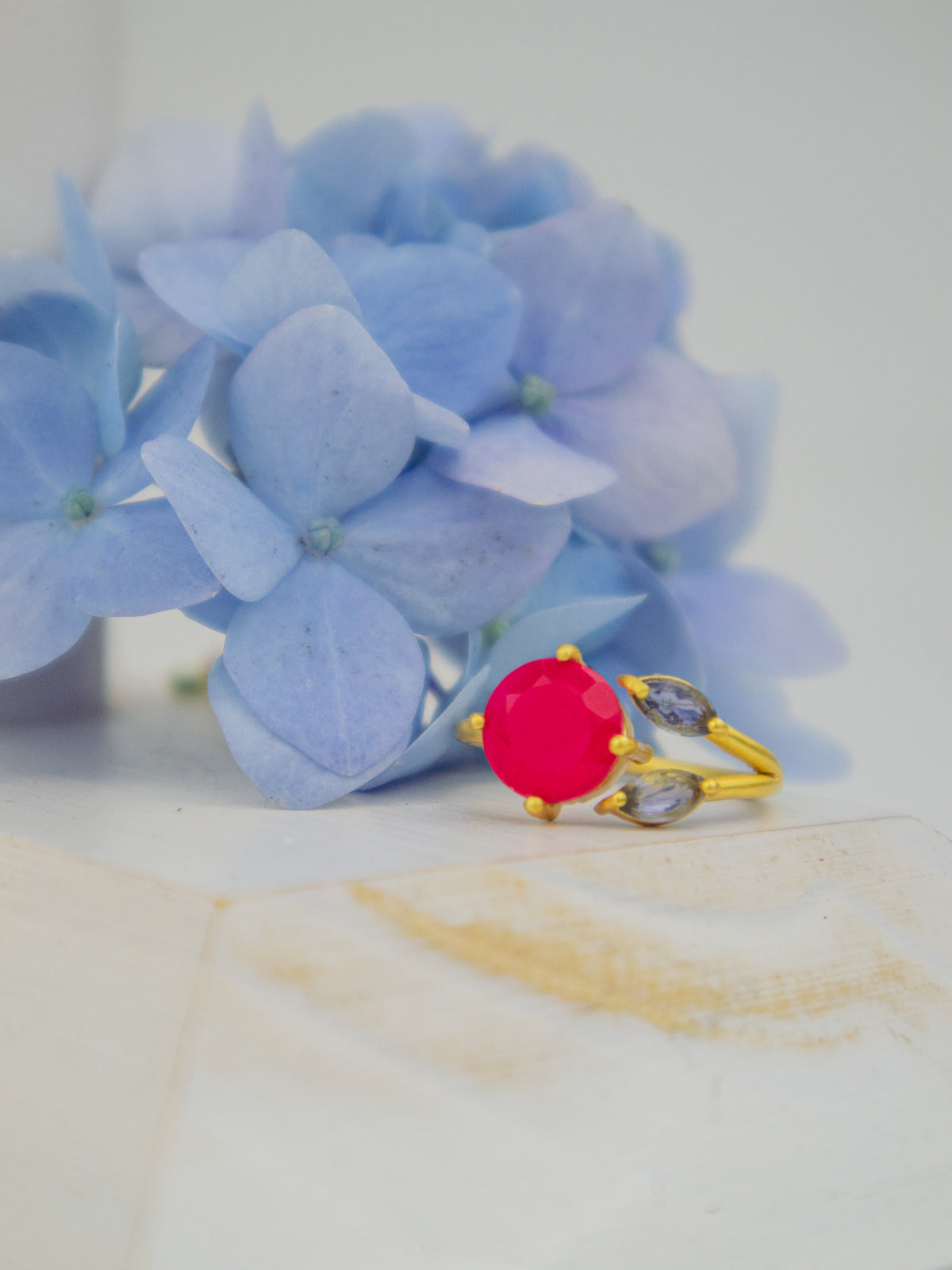 The Bloom Ring - Gold from Ash & Rose