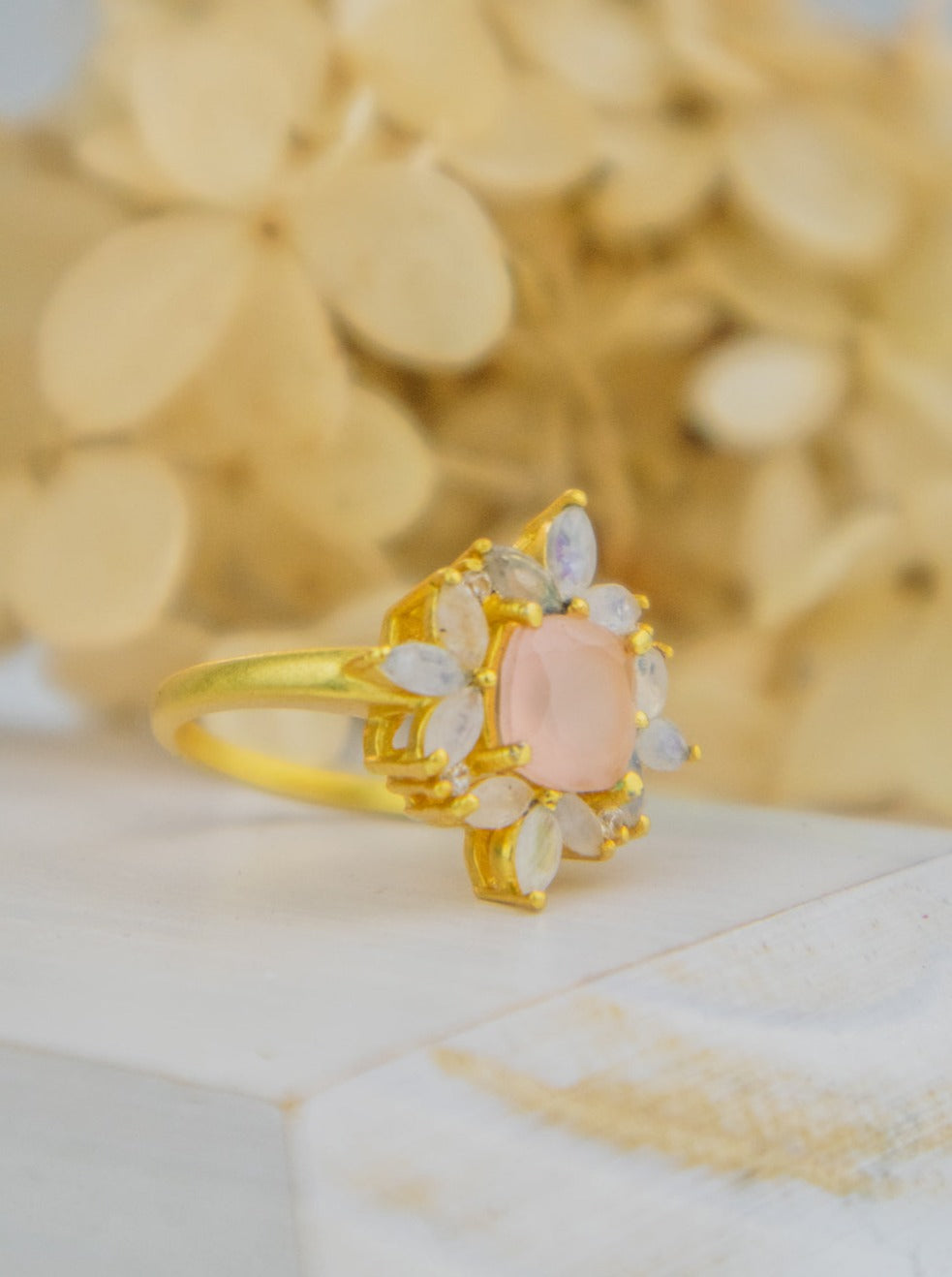 The Full Bloom Ring from Ash & Rose