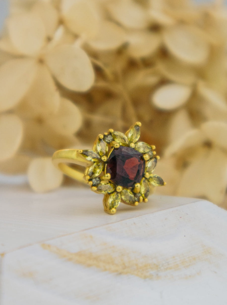 The Full Bloom Ring from Ash & Rose