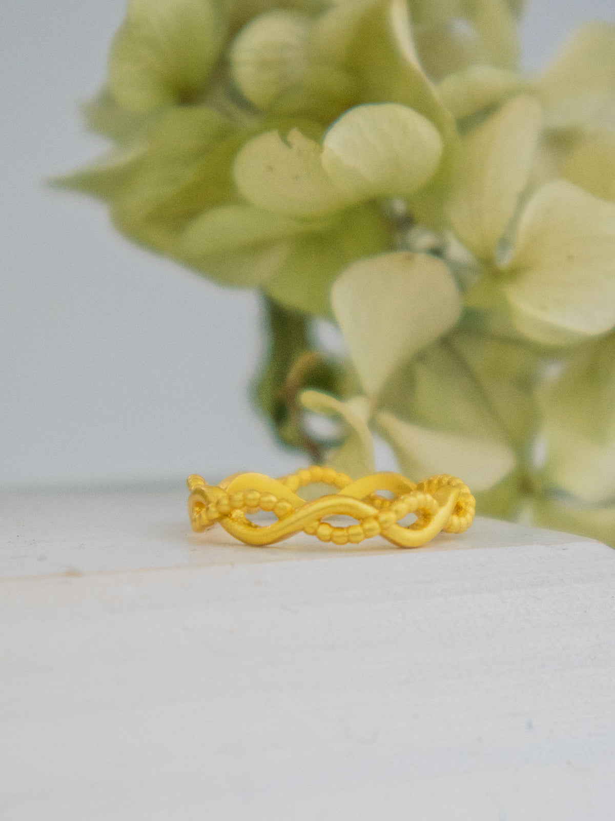 Entwined Rope Ring from Ash & Rose