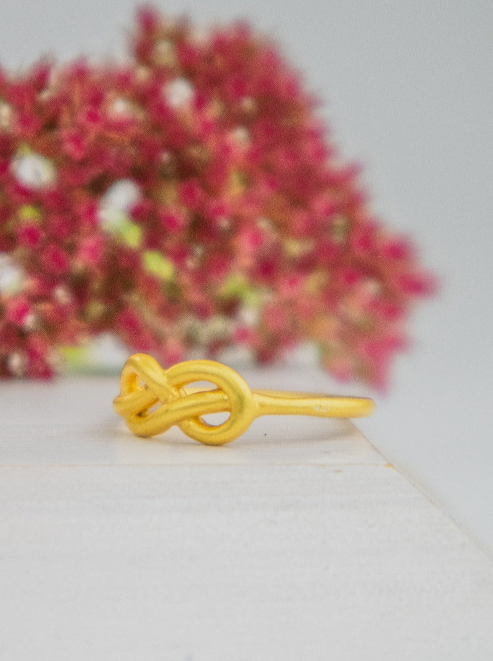 Infinity Knot Ring from Ash & Rose