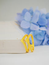 Double Wave Ring from Ash & Rose