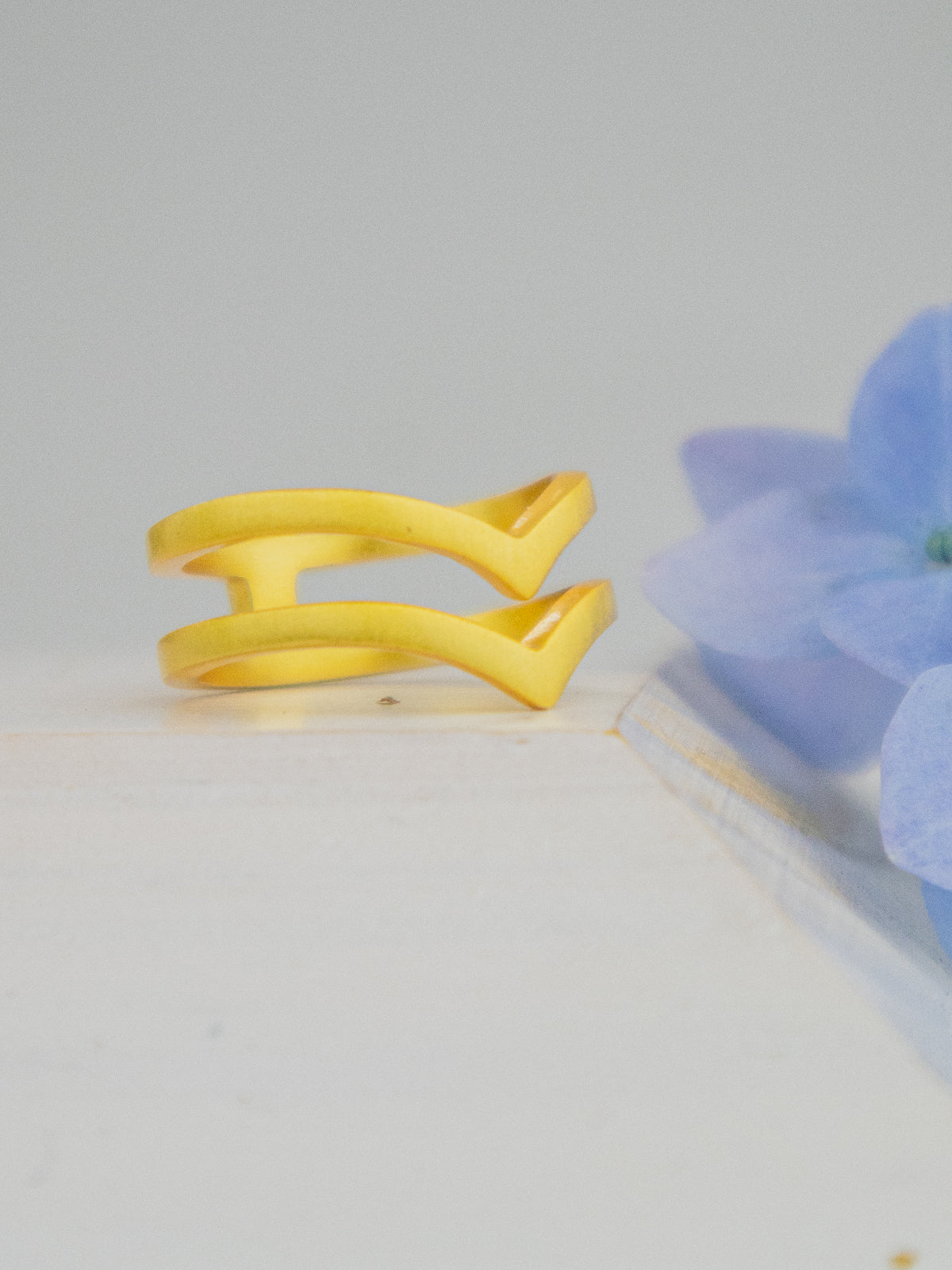 Double Wave Ring from Ash & Rose