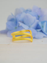 Double Wave Ring from Ash & Rose