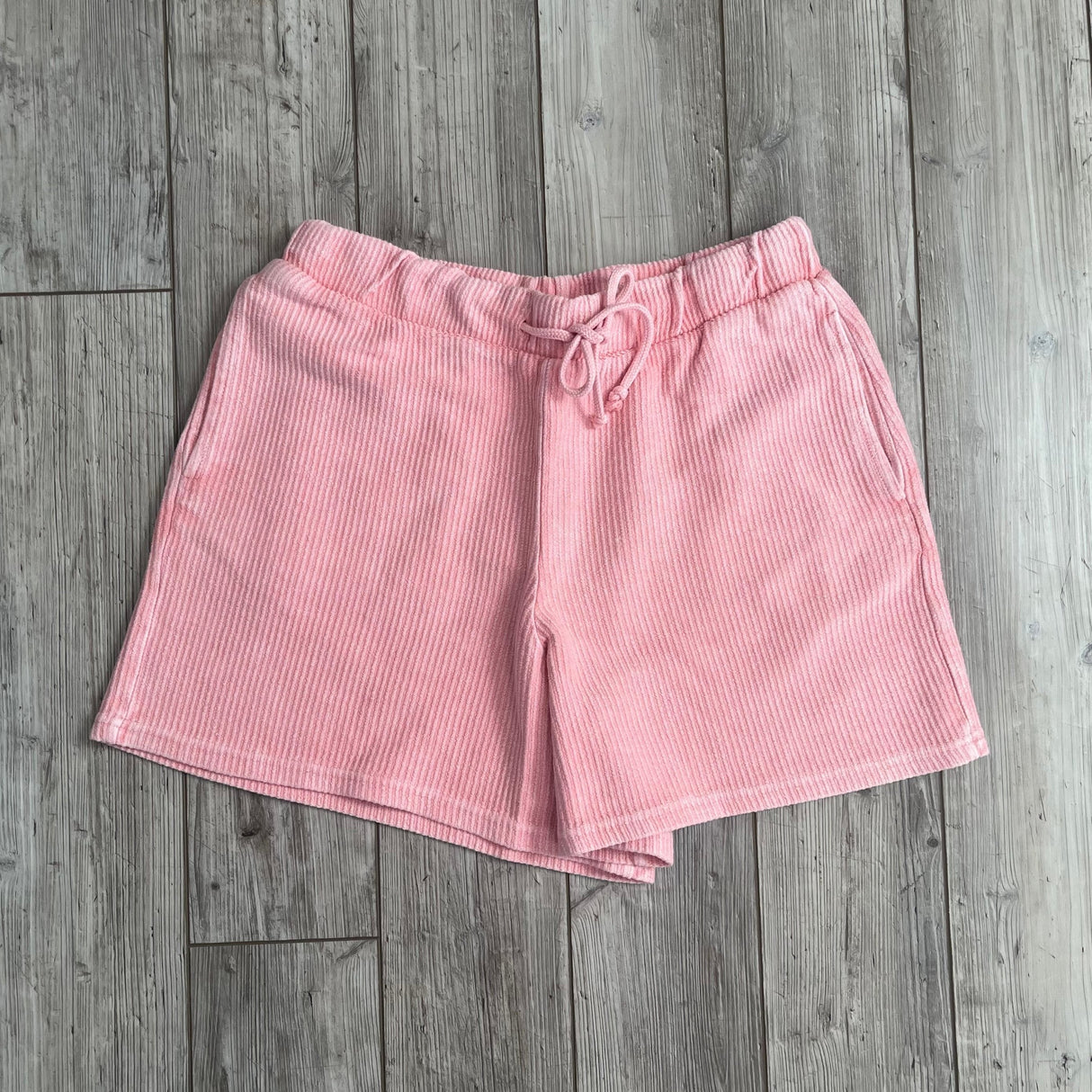 Blossom Pink Corded Shorts from Ivy + Cloth