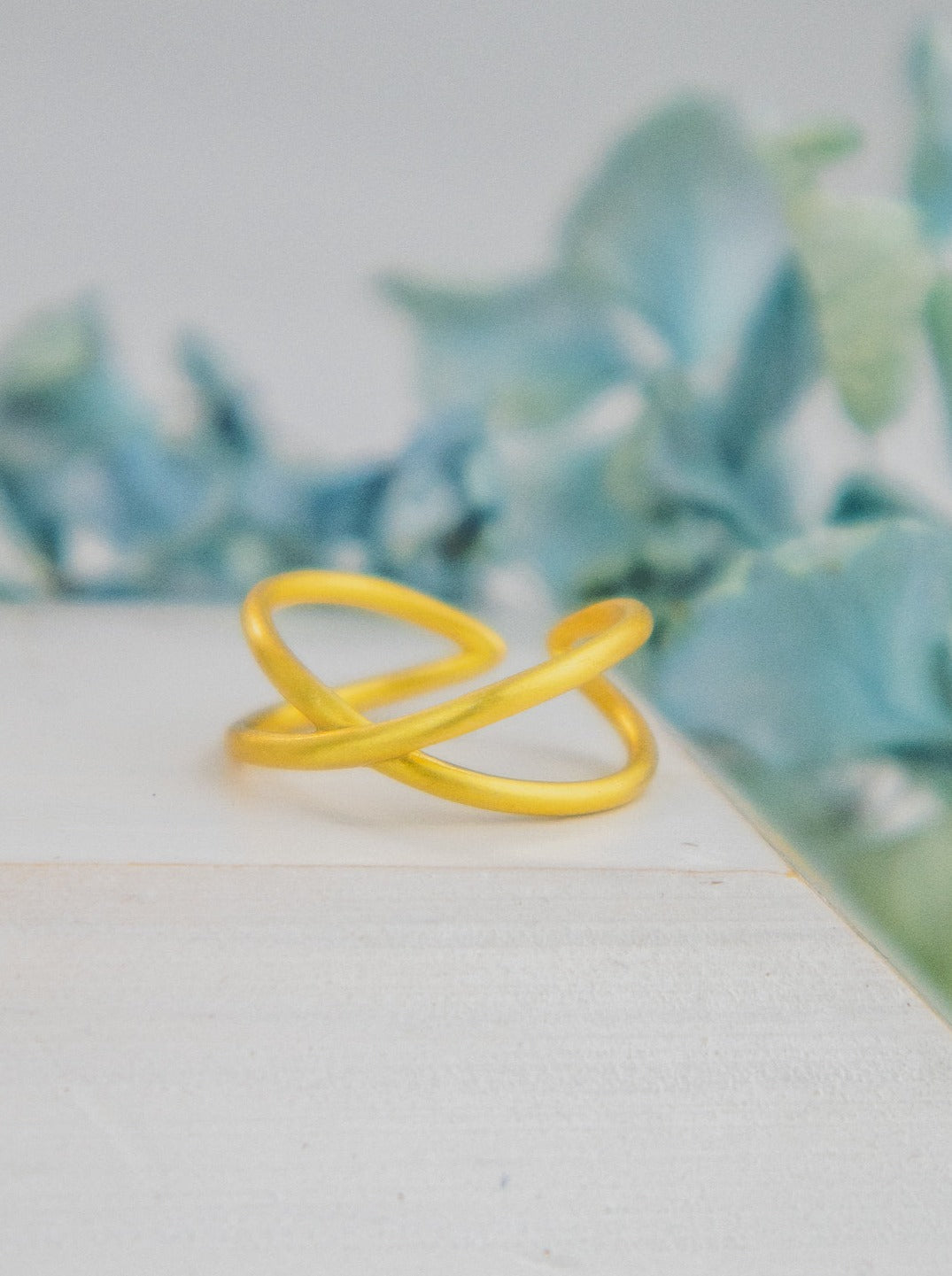 Mia Leaf Ring from Ash & Rose