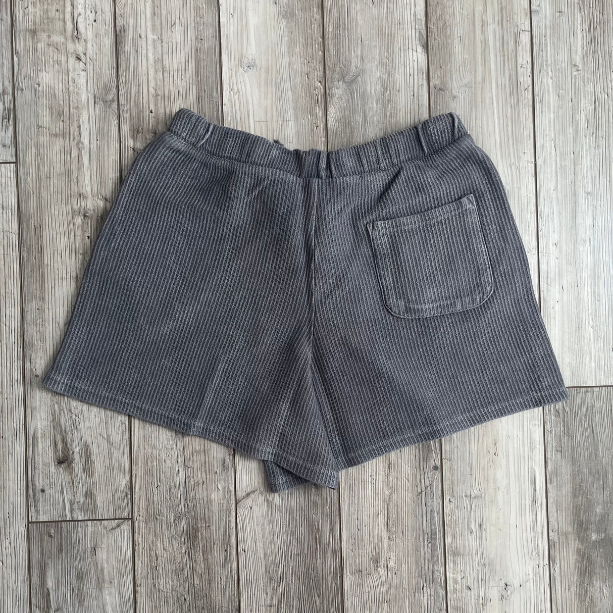 Smoke Corded Shorts from Ivy + Cloth